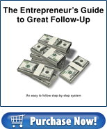 The Entrepreneurs Guide to Great Follow-Up Package