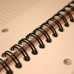 cahier à spirales